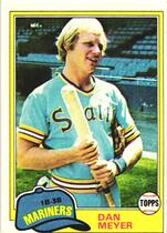 1981 Topps Base Set #143 Dan Meyer