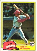 1981 Topps Base Set #353 Terry Kennedy