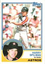 1983 Topps Base Set #193 Harry Spilman