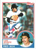 1983 Topps Base Set #577 Luis Aponte