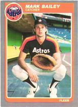 1985 Fleer Base Set #344 Mark Bailey