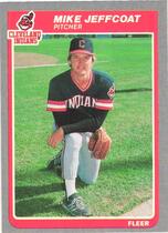 1985 Fleer Base Set #453 Mike Jeffcoat