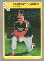 1985 Fleer Update #27 Stewart Cliburn