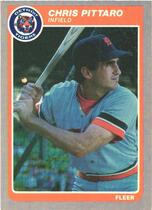 1985 Fleer Update #87 Chris Pittaro