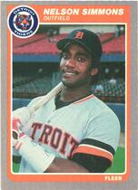 1985 Fleer Update #103 Nelson Simmons