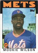 1986 Topps Base Set #315 Mookie Wilson