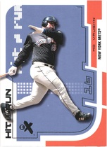 2002 Fleer E-X Hit and Run #18HNR Luis Gonzalez