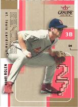 2004 Fleer Genuine Insider #40 Scott Rolen