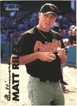 1999 Fleer Tradition Update #U-129 Matt Riley