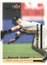 2001 Fleer Triple Crown #1 Derek Jeter