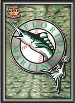 1996 Pacific Prisms Team Logo #PB-16 Marlins