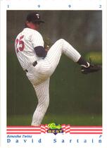 1992 Classic Classic/Best #152 David Sartain