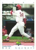 1992 Classic Classic/Best #232 Ron Lockett