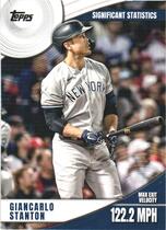 2022 Topps Significant Statistics #SS-7 Giancarlo Stanton