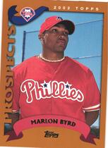2002 Topps Base Set #311 Marlon Byrd