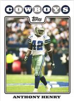 2008 Topps Base Set #251 Anthony Henry