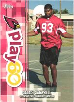2014 Topps Play 60 Community Mentors #NNO Calais Campbell