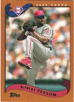 2002 Topps Base Set #394 Robert Person