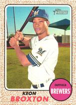 2017 Topps Heritage #22 Keon Broxton