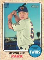 2017 Topps Heritage #142 Byung-Ho Park