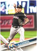 2017 Topps Base Set #194 A.J. Ramos