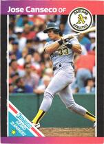 1989 Donruss Grand Slammers #1 Jose Canseco
