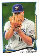 2014 Topps Base Set #96 Wily Peralta