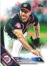 2016 Topps Base Set #209 Max Scherzer