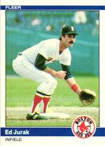 1984 Fleer Base Set #402 Ed Jurak