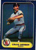 1986 Fleer Base Set #156 Craig Gerber