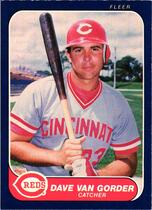 1986 Fleer Base Set #195 Dave Van Gorder