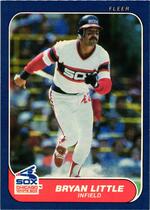 1986 Fleer Base Set #212 Bryan Little