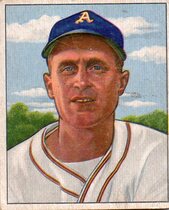 1950 Bowman Base Set #159 Joe Tipton