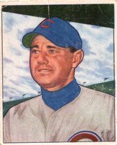 1950 Bowman Base Set #230 Bill Serena