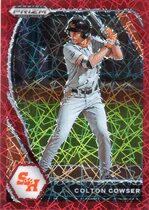 2021 Panini Prizm Draft Picks Red Prizm #PDP5 Colton Cowser
