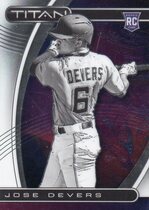 2021 Panini Chronicles Titan Holo #8 Jose Devers