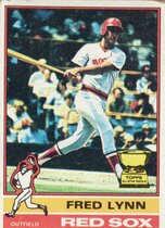 1976 Topps Base Set #50 Fred Lynn