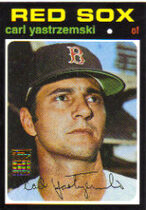 2001 Topps Through the Years Reprints #24 Carl Yastrzemski