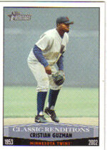 2002 Topps Heritage Classic Renditions #CR-7 Cristian Guzman