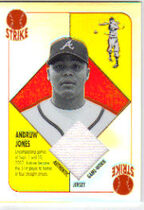 2003 Topps Chrome Red Backs Relics #RBCR-AJ Andruw Jones