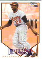 1998 Fleer Sports Illustrated World Series Fever MVP Collection #1 Frank Robinson