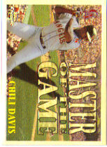 1996 Topps Chrome Masters of the Game Refractors #MG10 Chili Davis