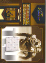 2007 Playoff Prestige Gridiron Heritage Materials #40 Michael Strahan