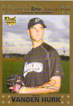 2007 Topps Update Gold #UH168 Rick Vanden Hurk