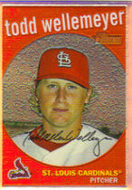 2008 Topps Heritage High Numbers Chrome Refractor #C231 Todd Wellemeyer