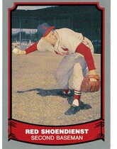 1988 Pacific Legends I/II #2 Red Schoendienst