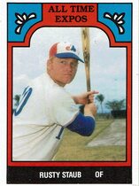 1986 TCMA Expos Greats #7 Rusty Staub