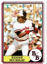 1987 Topps Boardwalk & Baseball #2 Eddie Murray
