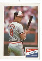1988 Topps Bazooka #17 Cal Ripken Jr.