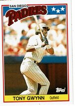 1988 Topps UK Minis #29 Tony Gwynn